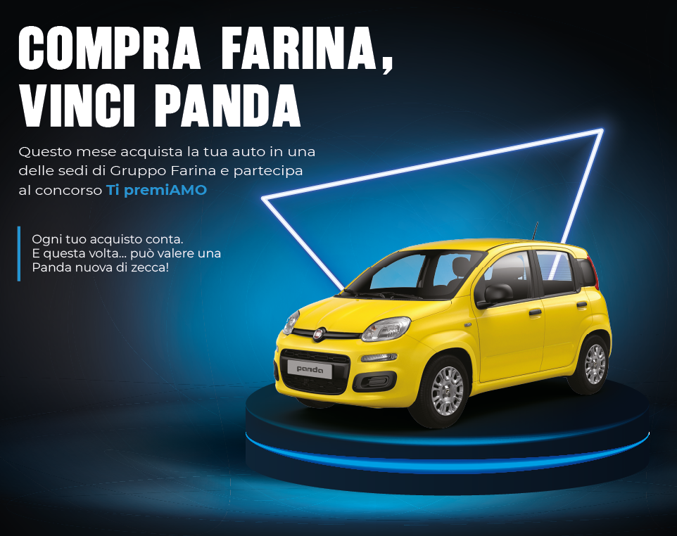 compra Farina, Vinci Panda