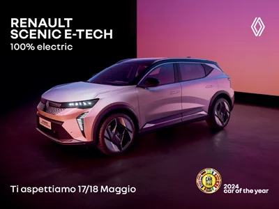 Nuovo Renault Scenic E-tech 100% electric