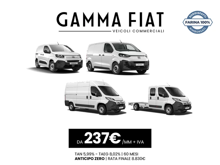 Gamma Veicoli Commerciali Fiat Professional