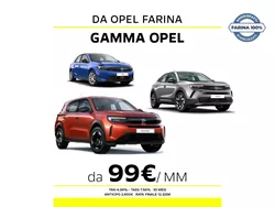 Gamma Opel da €99 al mese